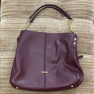 COPY - Anne Klein maroon purse